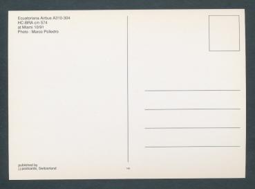 Preview: ECUATORIANA, Airbus A310-304