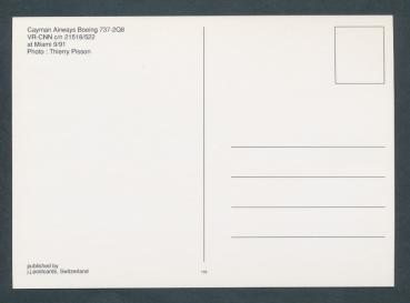 Preview: CAYMAN AIRWAYS, Boeing 737-2Q8