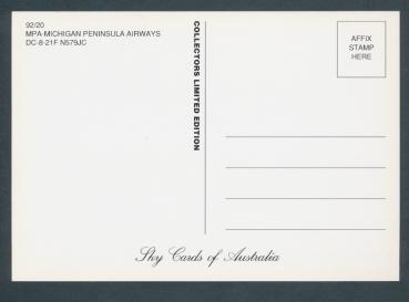 Preview: MPA-MICHIGAN PENINSULA AIRWAYS, DC-8-21F