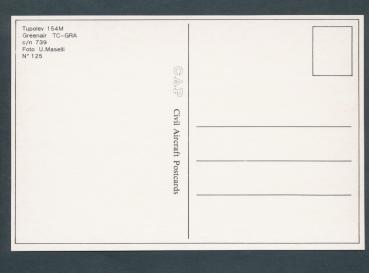 Preview: GREENAIR, Tupolev 154M