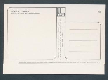 Preview: AVIANCA COLOMBIA, Boeing 767-200ER