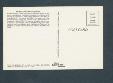Preview: MGM GRAND AIR, Boeing 727-191