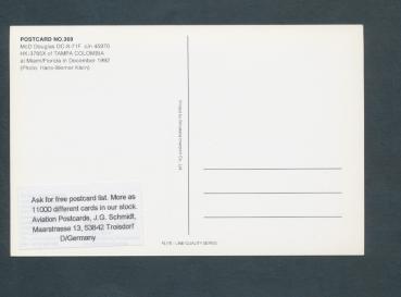 Preview: TAMPA COLOMBIA, McD Douglas DC-6-71F