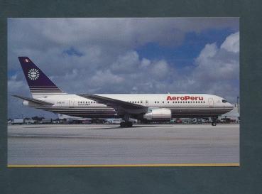 AERO PERU, Boeing 767-204