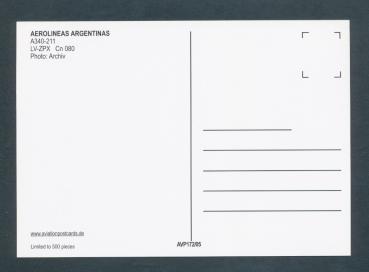 Preview: AEROLINEAS ARGENTINAS, A340-211