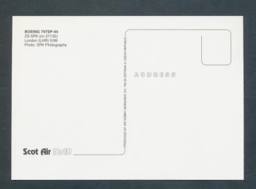 Preview: ALLIANCE AIR, Boeing 747SP-44