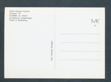 BRITISH AIRWAYS, Embraer 145