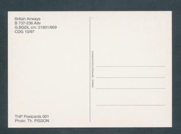 BRITISH AIRWAYS, B737-236 Adv