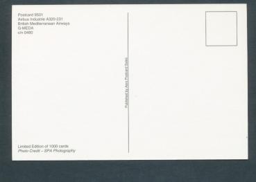 Preview: BRITISH MEDITERRAEAN AIRWAYS, Airbus Industrie A320-231