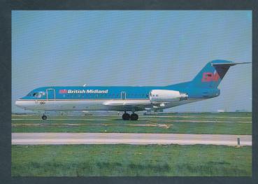 BRITISH MIDLAND, Fokker 70