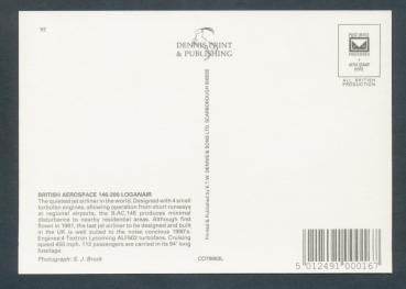 Preview: BRITISH AEROSPACE, Loganair 146-200