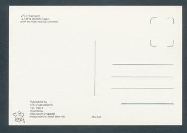 Preview: BRITISH EAGLE, V739 Viscount