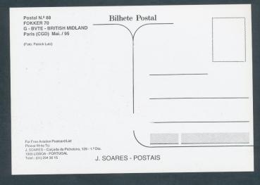 Preview: BRITISH MIDLAND, Fokker 70