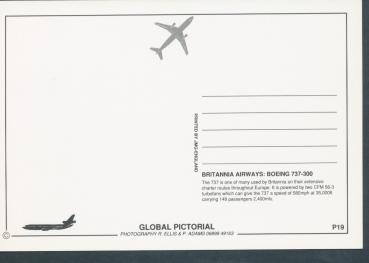 Preview: BRITANNIA Airways, Boeing 737-300