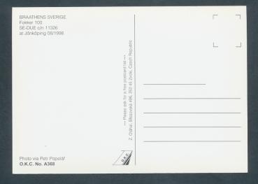 BRAATHENS SVERIGE, Fokker 100