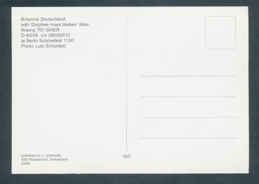 BRITANNIA DEUTSCHLAND, Boeing 767-304