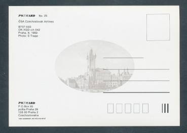 CSA CZECHOSLOVAK AIRLINES, B737-55S