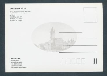 CSA CZECHOSLOVAK AIRLINES, ATR72