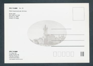 CSA CZECHOSLOVAK AIRLINES, B737-55S