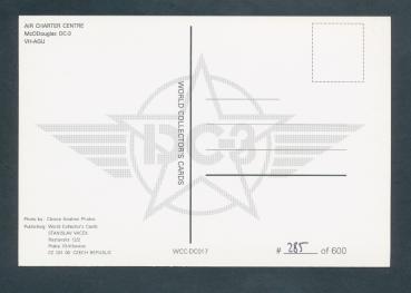 Preview: AIR CHARTER CENTRE, McDDouglas DC-3