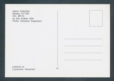 Preview: ISLENA COLOMBIA, Boeing 727-200