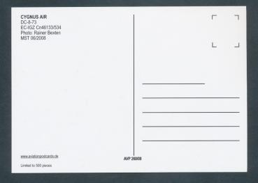 Preview: CYGNUS AIR, DC-8-73