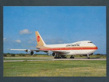 CONTINENTAL AIRLINES, Boeing 747