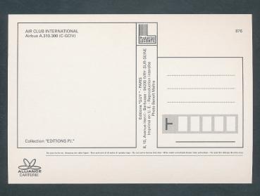 AIR CLUB INTERNATIONAL, Airbus A.310300