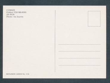 Preview: COMAIR CITIJET, Fokker F28