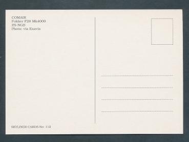 Preview: COMAIR CITYJET, Fokker F28