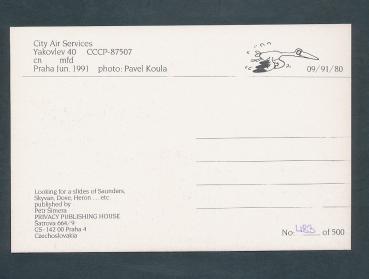 Preview: CITY AIR SERViCES, Yakovlev 40