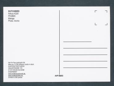 DUTCHBIRD, Airbus A320