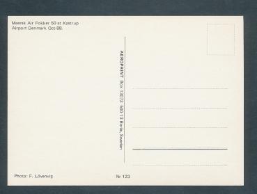Preview: MAERSK AIR,AIRPORT DENMARK, Fokker 50