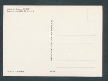 Preview: AMA AIR EXPRESS, Swearingen SA226 TC Metro II