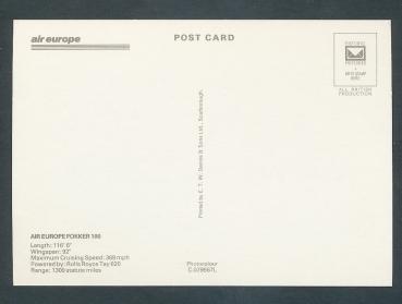 Preview: AIR EUROPE, Fokker 100