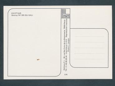 Preview: EGYPT AIR, Boeing 747-300