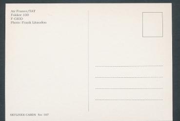 Preview: AIR FRANCE, TAT, Fokker 100