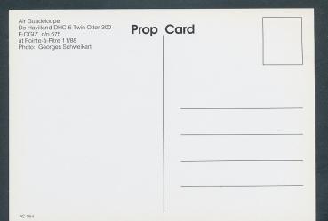 Preview: AIR GUADELOUPE, De Havilland DHC-6 Twin Otter  300