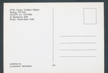 Preview: GTM-GRUPO TURISTICO MAGNO, Boeing 737-244