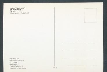 Preview: GB AIRWAYS, Vickers Viscount 807