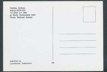 Preview: HOLIDAY AIRLINES, Airbus A320-231