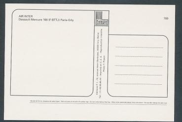 Preview: AIR INTER,  Dassault Mercure 100