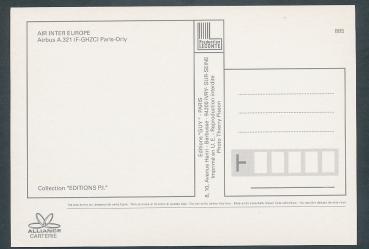 Preview: AIR INTER EUROPE, Airbus A.321