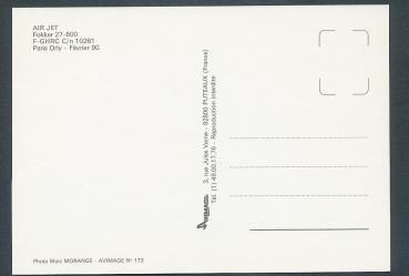 Preview: AIR JET, Fokker 27-600