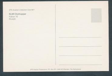 Preview: KLM CITYHOPPER, Fokker 70