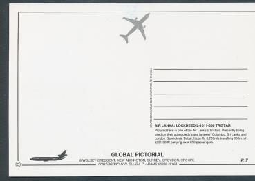 Preview: AIR LANKA, Lockheed L-1011-500 Tristar