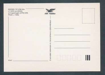 Preview: LITHUANIAN AIRLINES, Boeing 737-2Q8 Adv.