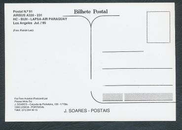 Preview: LAPSA-AIR PARAGUAY, Airbus A320-231