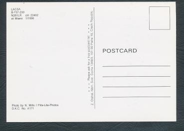 Preview: LACSA, B-737-230