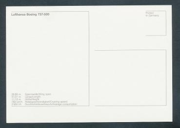 Preview: LUFTHANSA, Boeing 737-500